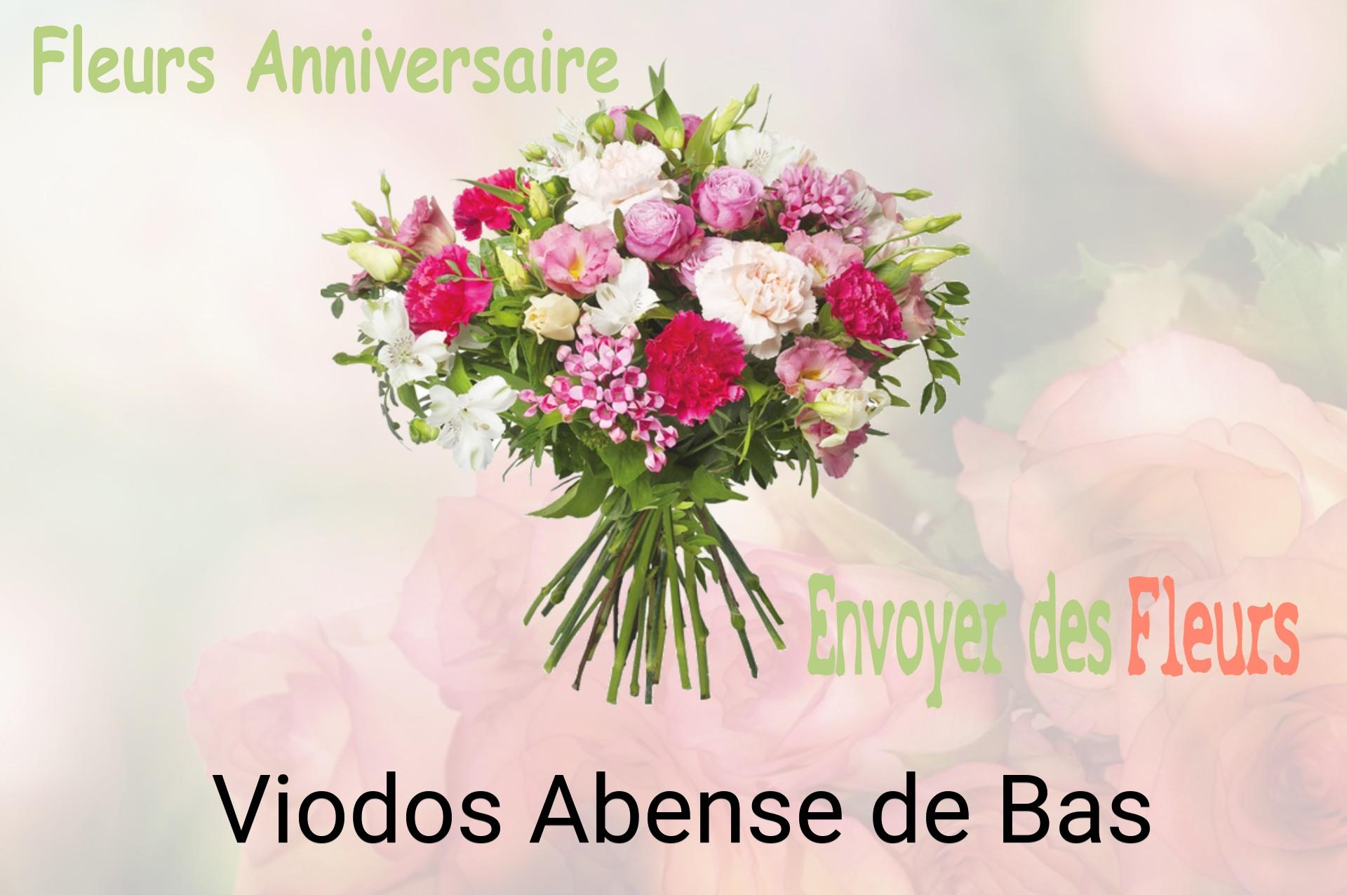Bouquet de fleurs d’anniversaire livré à Viodos-Abense-de-Bas