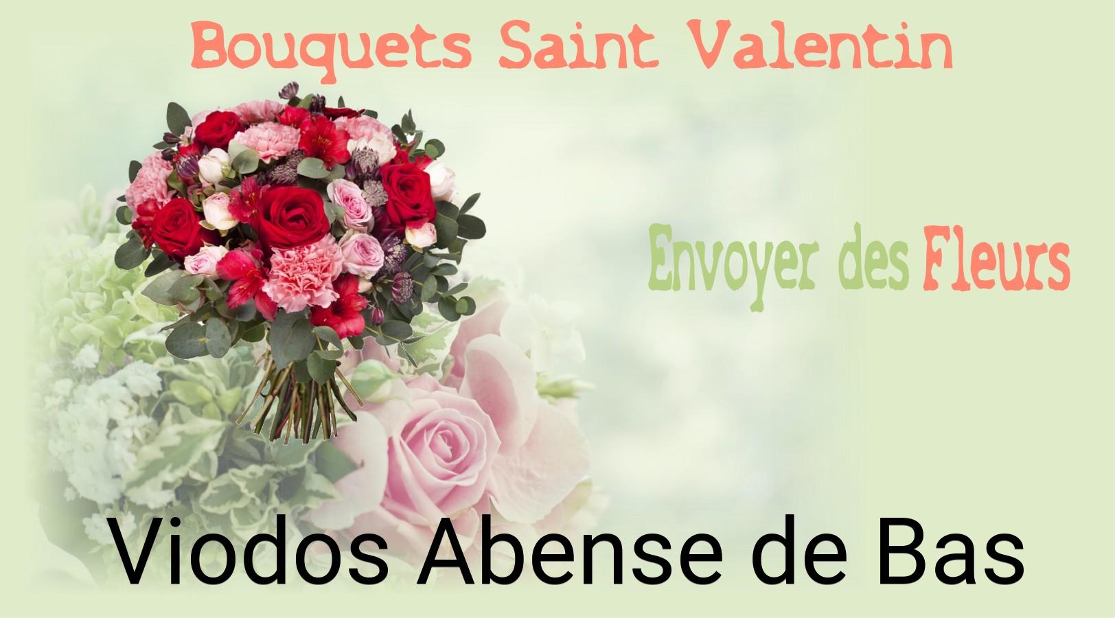 Roses de Saint-Valentin livrées à Viodos-Abense-de-Bas